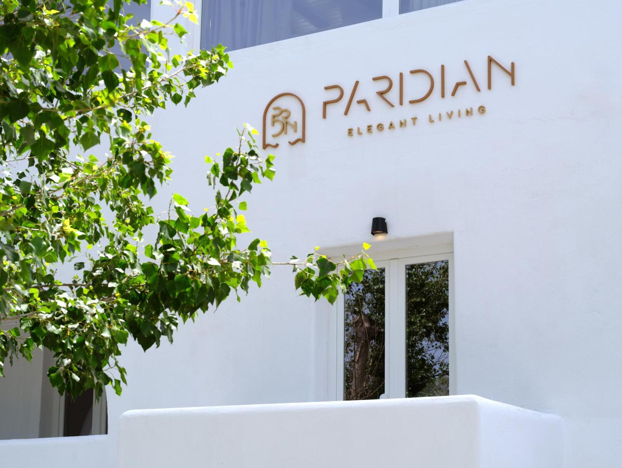Hotel Paridian Elegant Living Páros Exterior foto