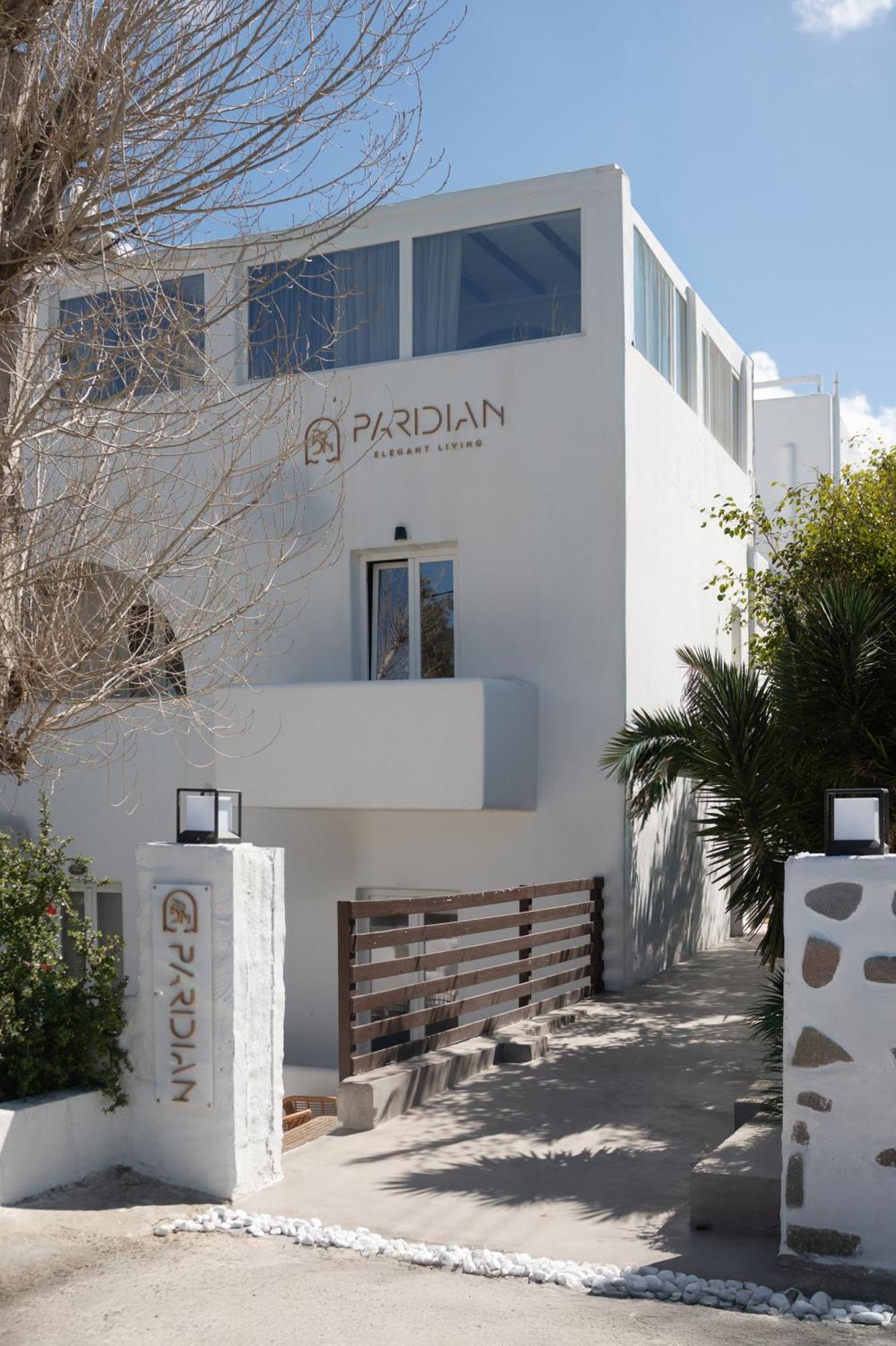 Hotel Paridian Elegant Living Páros Exterior foto